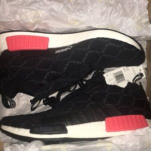 Men’s 9.5 size NMD GORETEX adidas shoes.